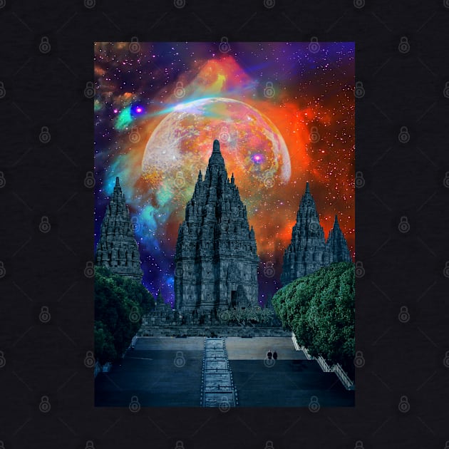 Temple Space Outer Galaxy by JeffDesign